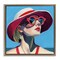 Stupell Industries Vacation In Style Floating Frame, design by Kate Jarvik Birch
